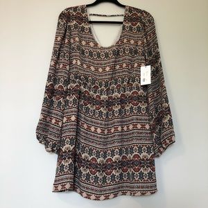 NWT Long Sleeve Umgee Dress
